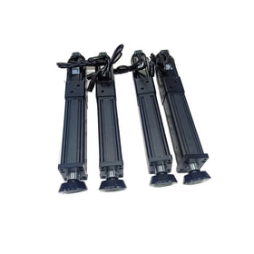 4DOF DIY Aluminum Motion Platform Kits 750W 150MM square Cylinder+AC Servo Driver for Simtools Racing Games Home Simulator