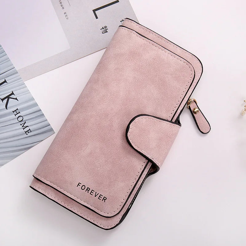Hot Custom Design PU Leather Ladies Card Holder Purse Woman Wallet for Women