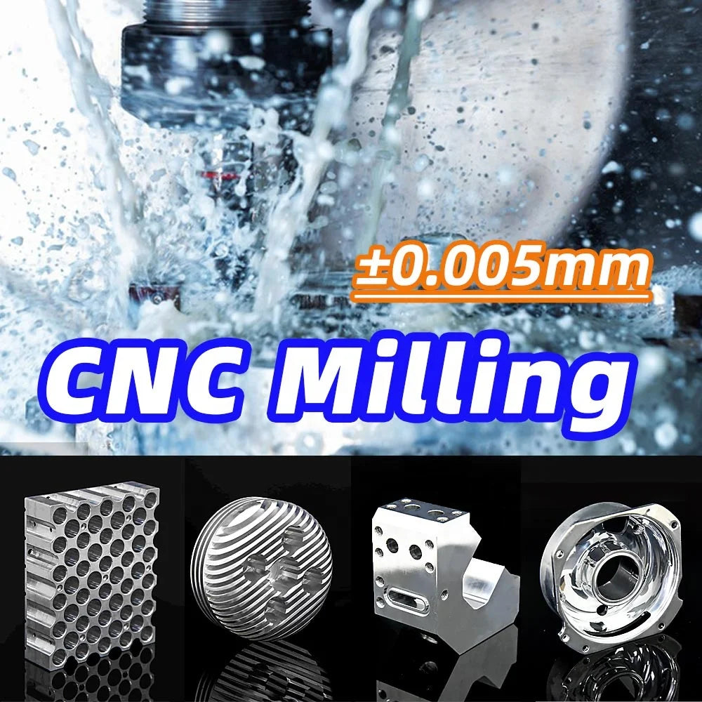 CNC Milling Parts Precision Components Turning CNC Machined High Quality Custom Machining Services Prototype Manufacturing