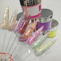 BIN Custom Own Logo Bulk Sequins Dip Powder