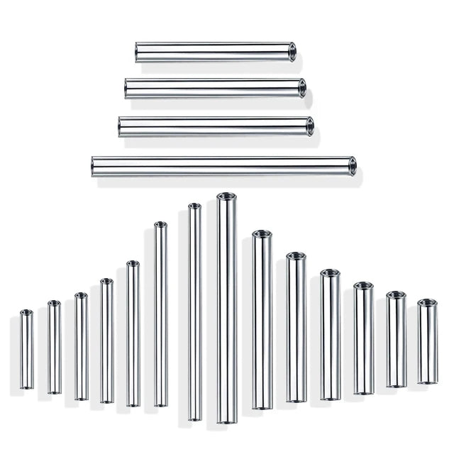 G23 Titanium Tongue Ring Bar Industrial Nipple Piercing Accessories 14G 16G Internal Thread Straight Barbell Post Body Jewelry