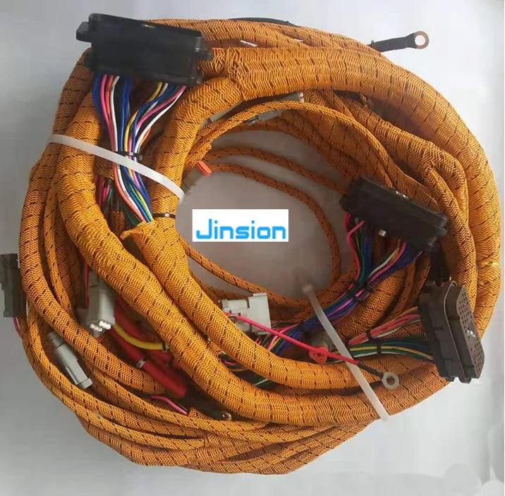 JINSION Drop Shipping for Higher Quality Excavator 320C Cab External Wire Harness AS-CHASSIS 204-9499 186-4605