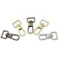 Nolvo World 32*11  mm 3/8" Metal 5 Color Dog Leash  Bag Clasps Lobster Swivel Trigger Clips Snap Hook Small Size