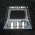 reflector marker  embedded sidewalks traffic road  reflective led solar stud flashing light