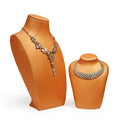 WYP New Style Elegant Gypsophila Necklace Display Bust Stand for Large Necklaces with OEM Customized Design and Customer Logo