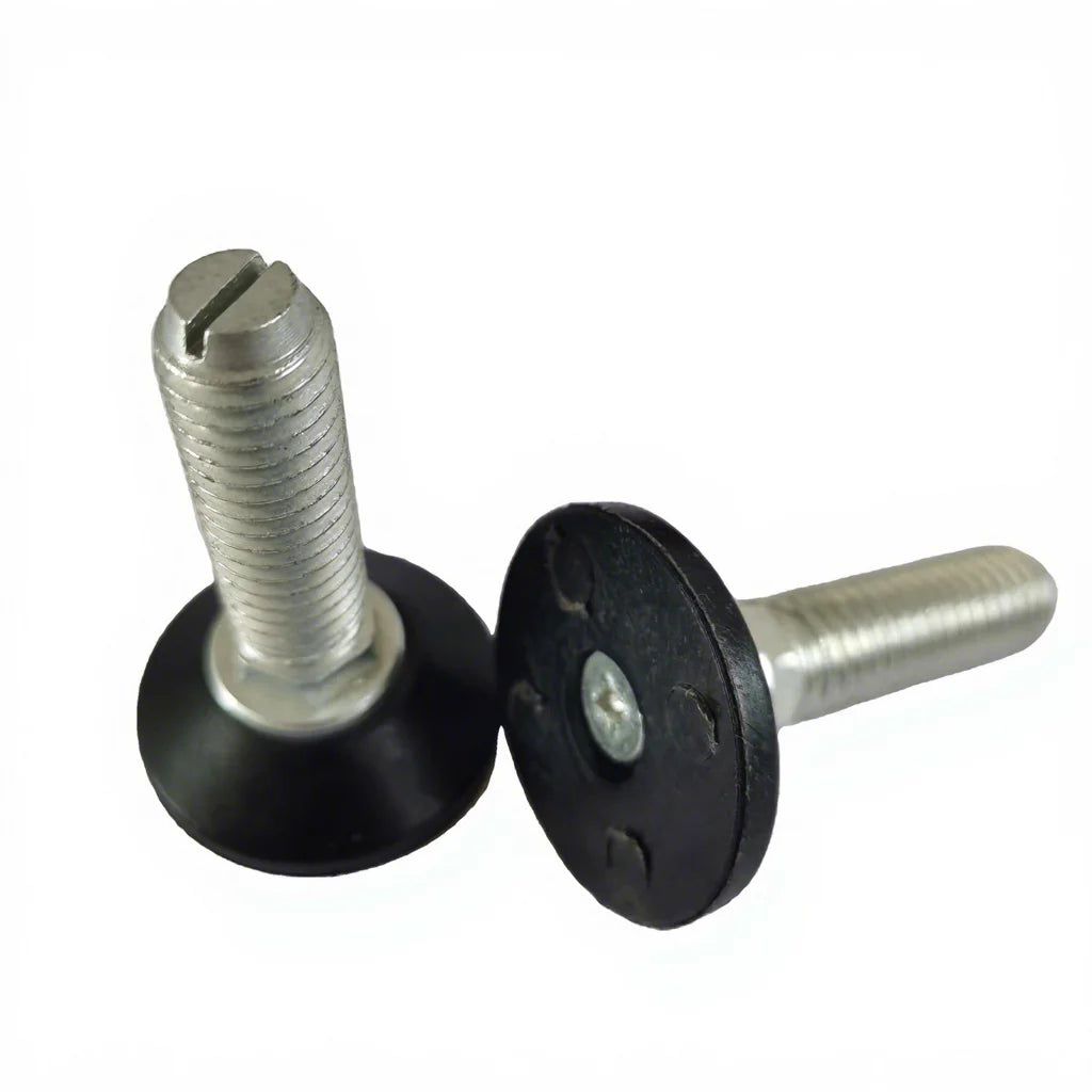 Pure Nylon Base M8 M10 M12 Thread Screw Fixed Light Duty Adjustable Leveling Feet PP/PA Furniture Leveler Metal Support Leg Foot