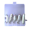 HENGJIA 5PCS/Set Hard Crankbait Lure Bait Kits Topwater Luminous Minnow Set for Wholesale With Lure Box