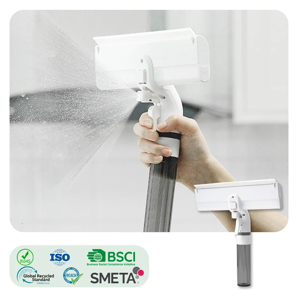 Hot Sale New Design Jesun  Silicone Rubber Dirty Water Collect Window Cleaner Silicone Window Cleaner Shower Window Squeegee