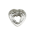 Custom Metal Stainless Steel Valentine Heart Cookie Cutter Set Premium Cookie Tools