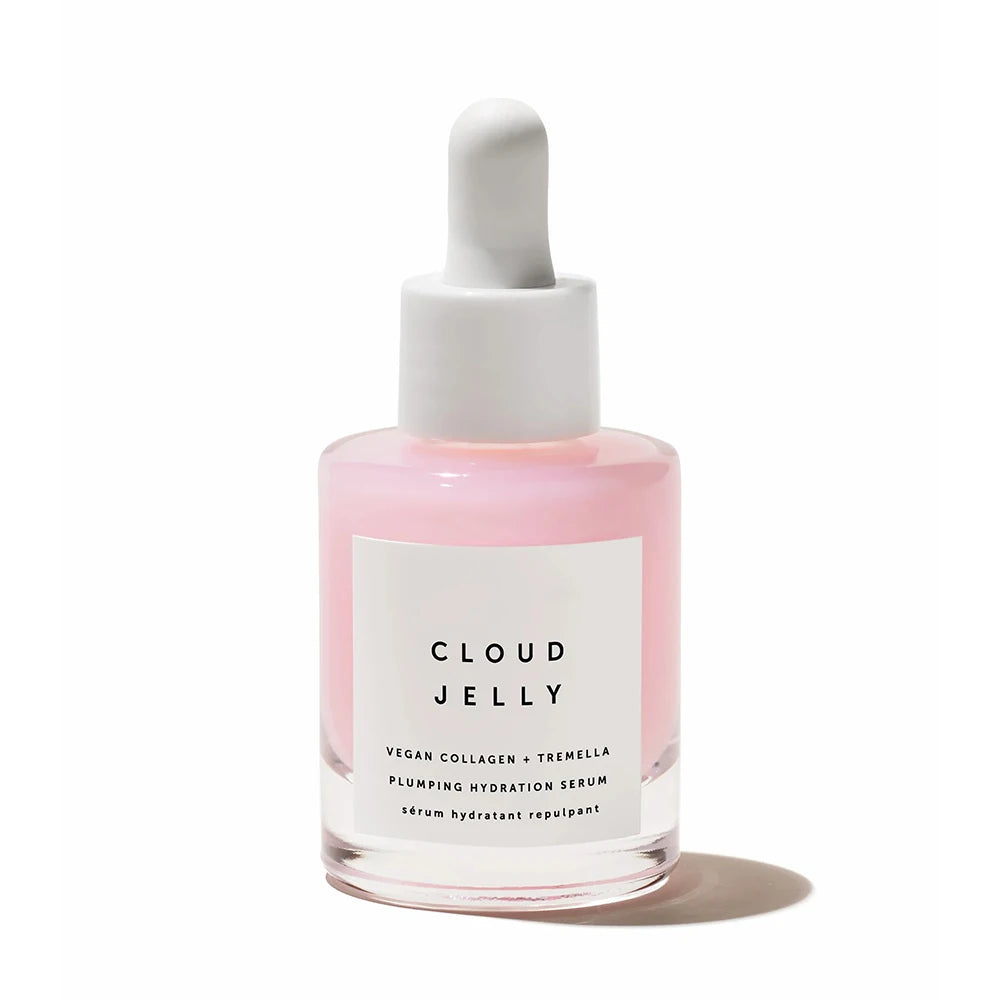 AiXin Custom 30ML Moisturizing Smoothing Anti Wrinkles Anti Aging Cloud Jelly Pink Plumping Hydration Face Serum Collagen Serum