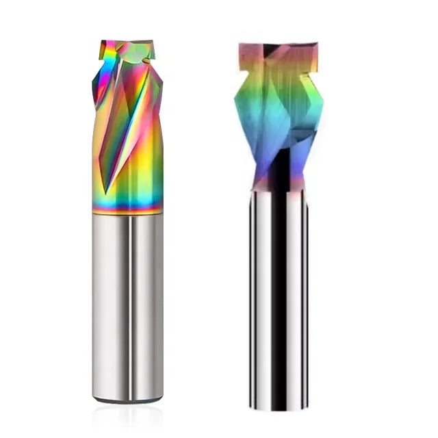 2-Flute Coated Neon Strip End Mill Generation Separate Bendable Milling Cutter Customizable ODM CNCbit for Acrylic LED Neon Sign