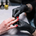 100PCS Professional Disposable Black Nitrile Gloves Waterproof Latex Free Nail Art Gloves for Beauty Salon DIY Hand Wholesale
