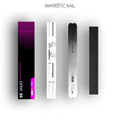 Individual Packed Stainless Steel Nail File Replaceable Disposable Sandpaper Nail File 100/180