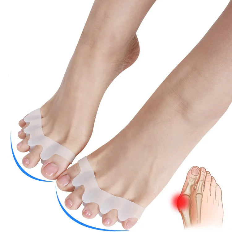 Orthotics Thumb Adjuster Valgus Bunion Corrector Silicone Bunion Separator Protection Comfortable