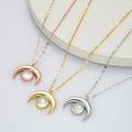 925 Sterling Silver Sun and Moon Women Luxury Fine Jewelry Genuine rainbow Moonstone Necklace