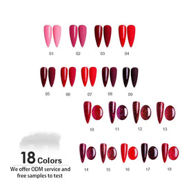 Wholesale Fluorescence Manicure Nail Gel Polish Vegetable Flexible Glossy Lamp UV Gel Polish