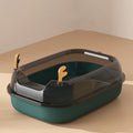 Plastic No Scoop Cleaning Pet Cat Litter Box