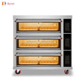 Commercial Bread /cake/ Biscuits/bakery Gas Pizza Ovens Baking Oven 3 Deck 9 Trays