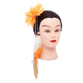 Women's Ethnic Style Bohemian Tassel Acetate Headband Seaside Resort Hairclip Accessories Feather Hairpin Flower Headdress