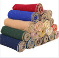 2026 Middle Eastern Luxury Ladies Chiffon Diamond Headscarf Soft Ethnic Muslim Women's Long Scarf Shawl Solid Traditional Design