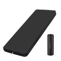 Black Outdoor Thick Foam Self Portable Inflating Air Mattress Sleeping Pad Mat for Hiking Camping