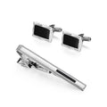 Daili Hot Sale DIY Cheap Price Cufflinks & Tie Clip Classic Style Cufflinks for Men Accessories Cufflinks and Tie Clip Set