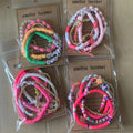 Hot Sale Wholesale  Soft Clay Bracelet Set  Swiftie Friendship Beaded English Letter Bangle  for Women Girls