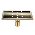 Modern Hotel Use Decorative Bathroom Sink Drain Covers Floor Grate Tile Insert Invisible Shower Drain-Eco-Friendly Easy Clean