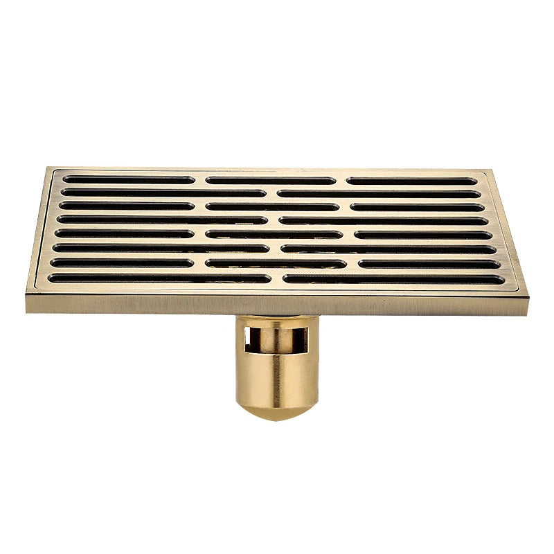 Modern Hotel Use Decorative Bathroom Sink Drain Covers Floor Grate Tile Insert Invisible Shower Drain-Eco-Friendly Easy Clean