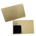 Custom Engraving Blanks Metal Atm Card with Nfc Steel Bank Card Metal Debit Card