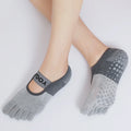 Wholesale Grip Non-Slip Cotton Women Crew Thickened Terry Pilates Yoga Socks With logo