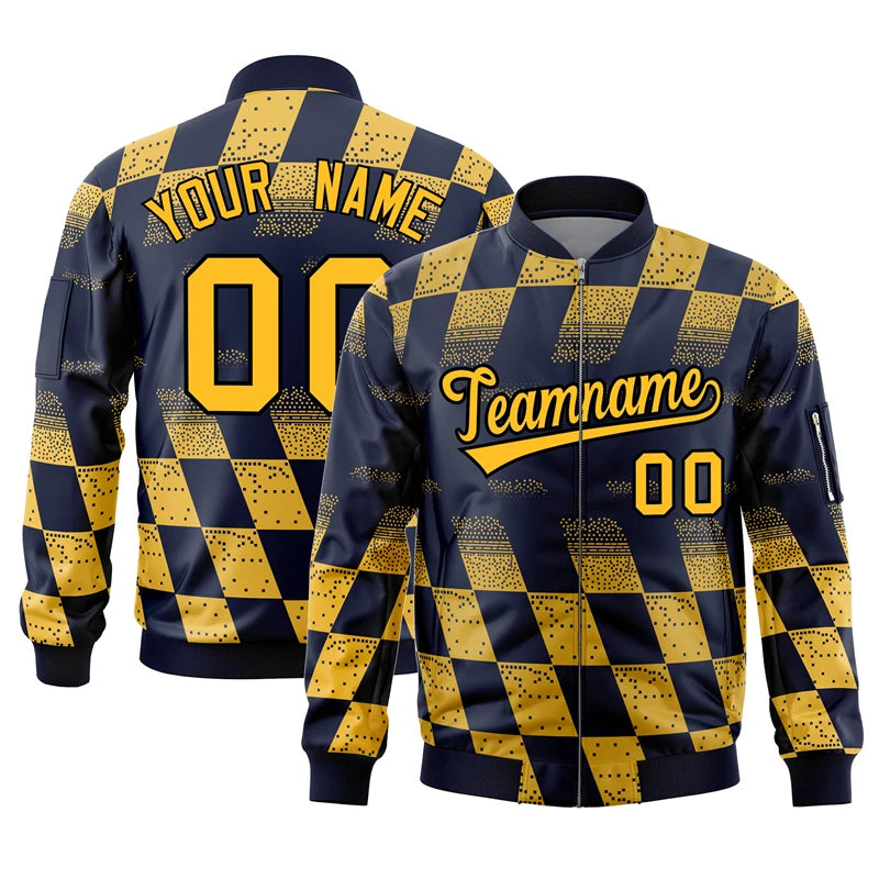 Wholesale Custom Color Block Bomber Windbreaker Jacket Varsity Letterman Baseball Plus Size Men's Jackets for Sport Team