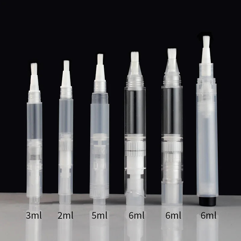 Wholesale 3/5ML Empty Twist Pen with Brush Refillable Bottle Cosmetic Container Nail Polish Tube for Nail Paint