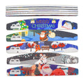 Manicure Nail Files for Christmas Nail Polish Remover Buffer Washable Nail File 80/100/150/180/240 Grit Pedicure Tools