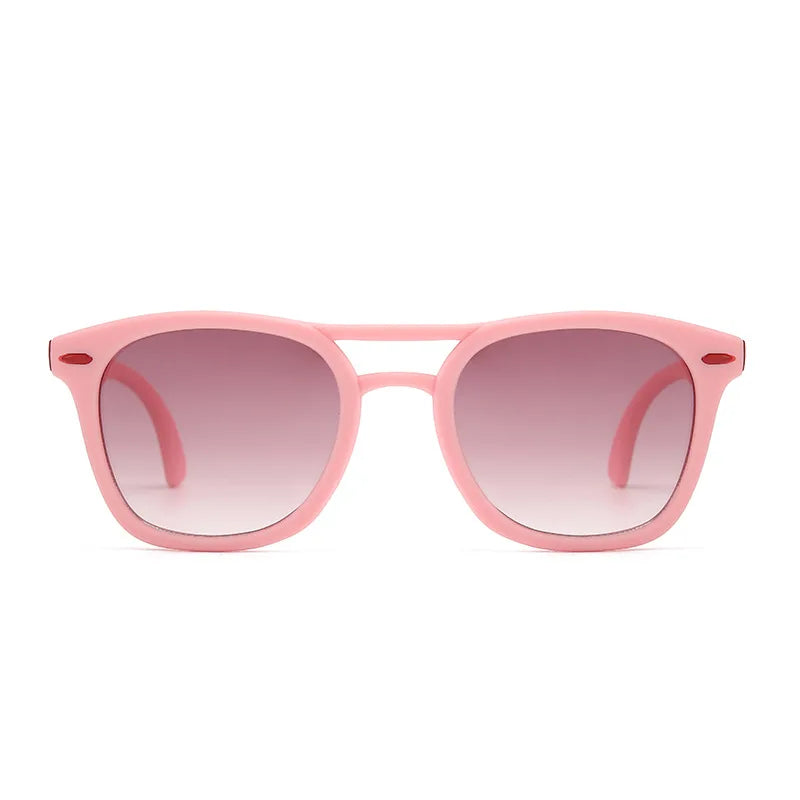 Round Bulk Branded Factory 2023 Designer Custom Logo Brands Luxury Sunglasses for Kids Sport Sunglasses