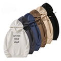 100% Cotton Blank Heavy Weight Oversized Custom Print Logo Unisex Hoodies & Sweatshirts
