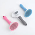 Self Cleaning Slicker Brushes Tool Gently Removes Loose Undercoat Mats Tangled Hair Slicker Brush Dogs Cats Pet Grooming Brush