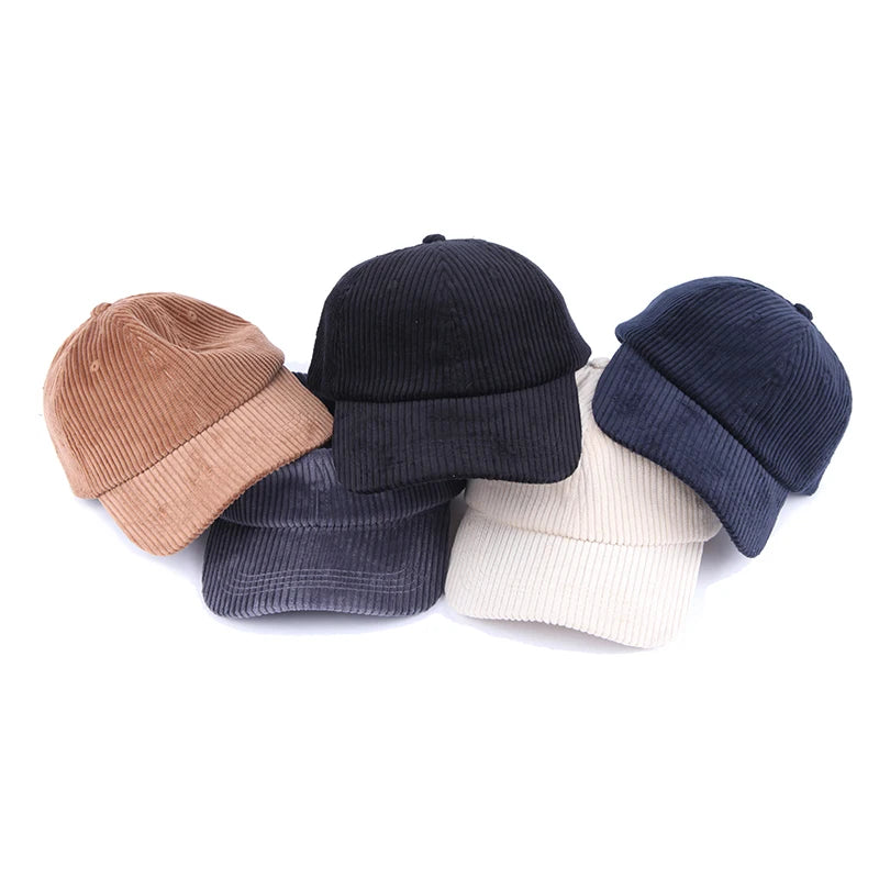 New Fashion Corduroy Classic Outdoor Sports Caps Personalized Custom Cap Hats Men Women Baseball Caps Hats