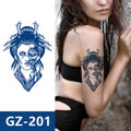 Juice Semi Permanent Premium Flower Arm Waterproof Long Lasting Tattoo Sticker