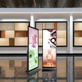 OEM 69-Inch Vertical Full Screen LCD Kiosk Floor Stand Indoor Advertising Display & Poster Totem Digital Signage & Displays