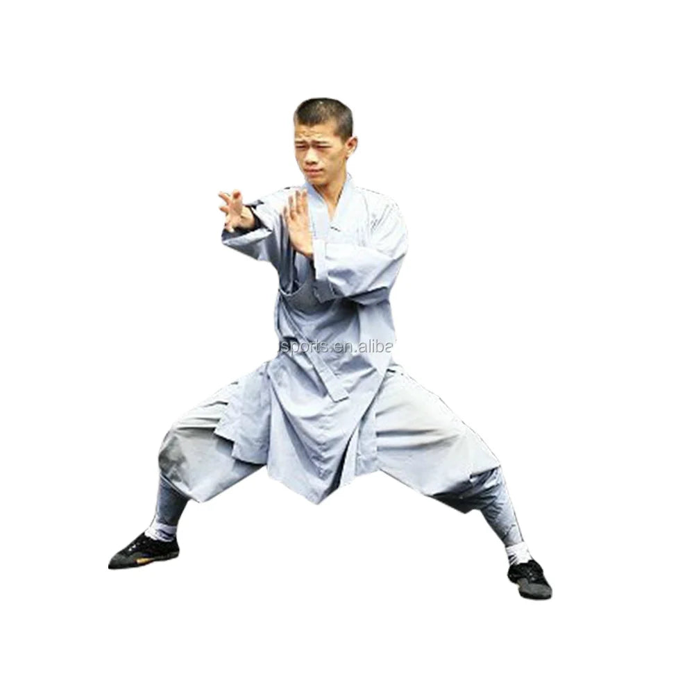 Factory Price Chinese Traditional Shaolin Kung Fu Wushu Uniform Martial Arts Uniform