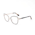 2102G17 2023 New Fashion Eyewear Cat Eye Metal Eyeglasses Frames for Women