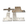 Aluminum Profile Connection Plates T-shaped Connection Plates L Connection Plates 20/30/40/45 Cross-shaped Connection Plates