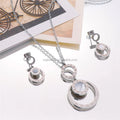 Liquidation Jewellery Women Fashion Sterling Silver Plated Jewelry Stainless Steel Girl Costume Design Sets Ciondolo E Orecchini