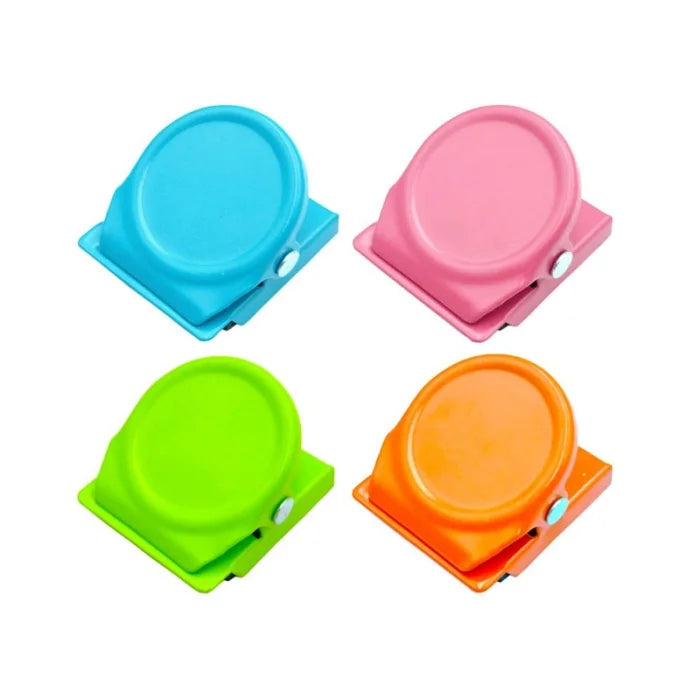Customisable Metal Magnetic Clamp Fridge Magnet Kit Office & Stationery Use