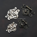 Stock Supply Box Accessories 38 X 29 mm 3colored Zinc Alloy Jewellery Box Locks Wooden Box Locks