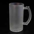 B013-2 Hot Selling Frosted Beer Mug Wine Cup Sublimation Printing Beer Mug With Handle