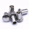 Factory Sale Stainless Steel Round Head Semi Tubular Rivets Fastening Hardware for Teapot Door Window Industry