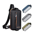 Unisex Men's Sling Backpack Multipurpose Chest Crossbody Canvas Bag for Travel Hiking Daypack Letter Shoulder Messenger Bag