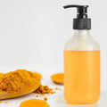 Organic Herbal Body Wash with Turmeric Private Label Whitening Shower Gel Moisturizing Body Care Gel